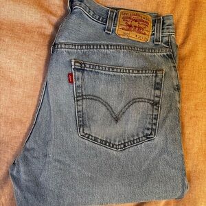 Levi's 505 Men's Light Blue Straight Jeans